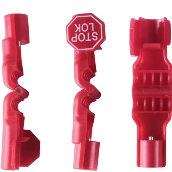 10-PACK RETAIL SECURITY 6mm STOP LOCKS  DISPLAY/ PEG HOOK ANT-THEFT/ ANTI-SWEEP - Picture 3 of 5